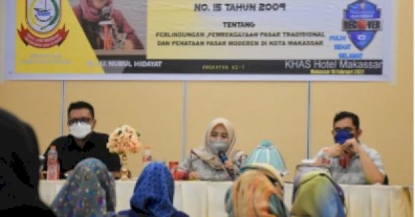 Anggota DPRD Makassar Nurul Hidayat Minta Pemkot Tata Ulang Pasar di Makassar