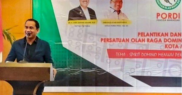 Ketua DPRD Makassar Rudianto Lallo Sebut Pordi Aslinya Olahraga Rakyat