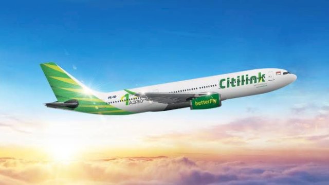 Ilustrasi pesawat Citilink. (Ist)