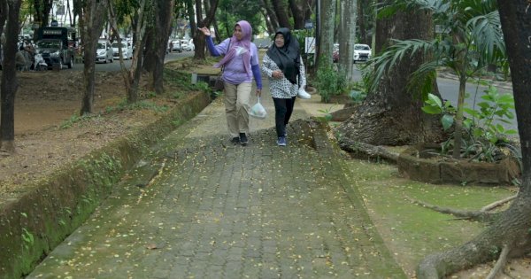 Pedesterian Kantor Gubernur Sudah Layak Diperbaiki, Amson: Perbaikan Terakhir 10 Tahun Lalu