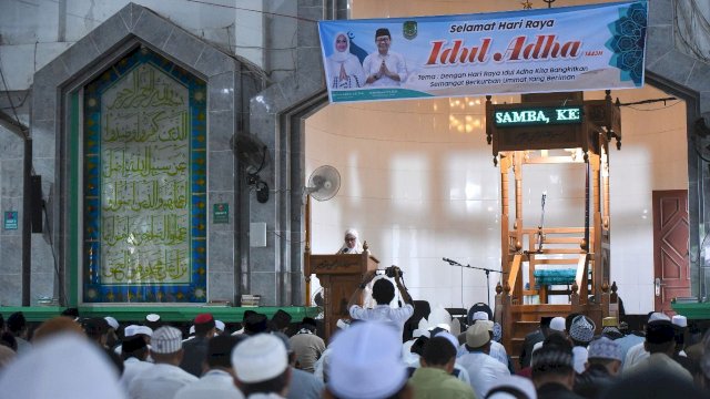 Idul Adha, Bupati Indah Tekankan Pentingnya Meneladani Kisah Nabi Ibrahim