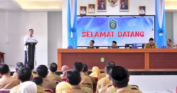 Pemkab Takalar Gelar Halal bhalal, ini yang Disampaikan Bupati Syamsari 