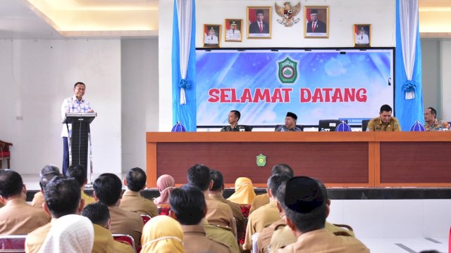 Pemkab Takalar Gelar Halal bhalal, ini yang Disampaikan Bupati Syamsari 