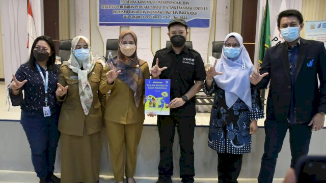 Program Kerja UNICEF Indonesia bersama Jenewa Madani menunjuk Kabupaten Lutra sebagai lokasi Projec. (Foto: Pemkab Lutra)