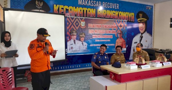 BPBD Makassar Gelar Pelatihan Antisipasi Bencana di Lorong Wisata
