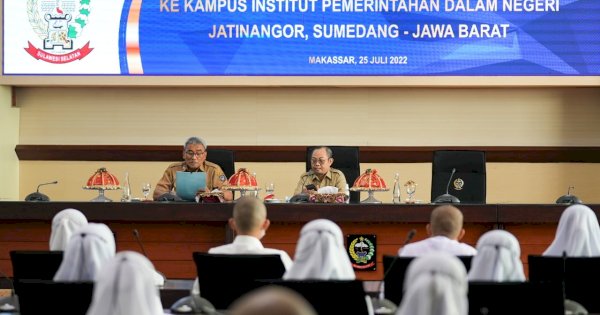 Lepas 50 Calon Praja IPDN Sulsel 2022, Ini yang Disampaikan Tautoto 