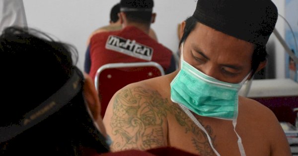 Mahtan dan Polsek Manggala Kolaborasi Gelar Hapus Tato Gratis