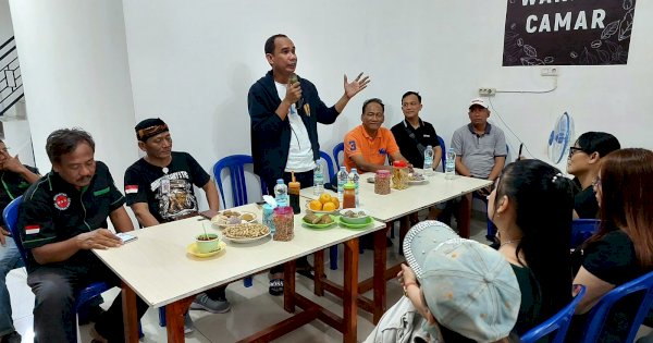 Diundang Pertemuan Komunitas Pedagang Bakso, Rudianto Lallo: Makassar Rumah Kita