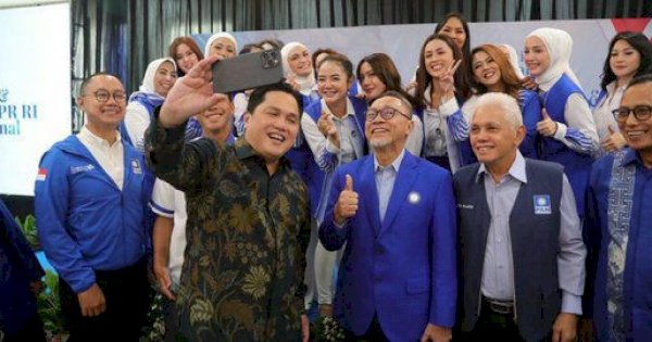 Mayoritas DPD PAN Sulsel Usul Erick Thohir Sebagai Capres