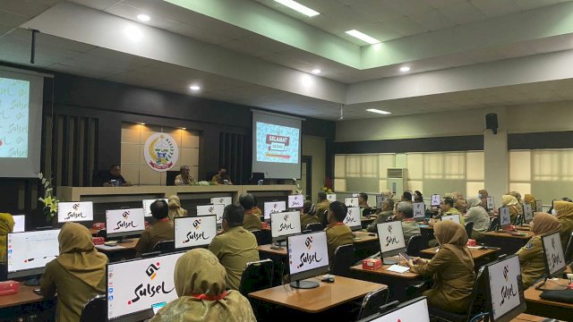 Pemerintah Provinsi Sulsel sedang melakukan assessment bagi pejabat eselon III (administrator) lingkup Pemprov Sulsel. (Foto: ABATANEWS/Wahyuddin) 