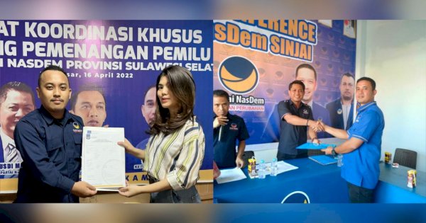 Pejabat, Pengusaha Hingga Milenial Ramai-ramai Daftar Bacaleg NasDem di Sulsel