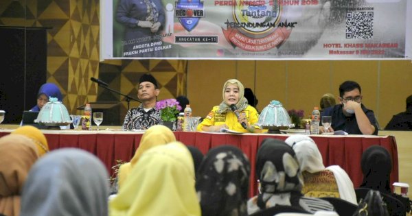 Anggota DPRD Makassar Nurul Hidayat Sosialisasikan Perda Perlindungan Anak