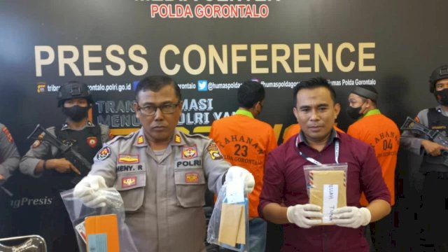 Oknum PNS Ditangkap Polda Gorontalo Terkait Kasus Narkotika