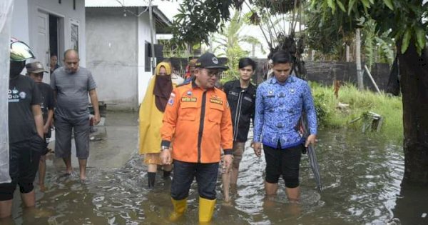 Wali Kota Gorontalo Imbau Warga Waspadai Cuaca Ekstrem Usai Pantau Banjir