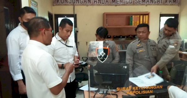 Nurdin dan Kadir Halid Resmi Laporkan Taufan Pawe ke Polda Sulsel