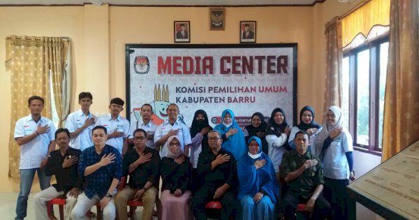 Partai Gelora Barru dan Pangkep Sambangi KPUD