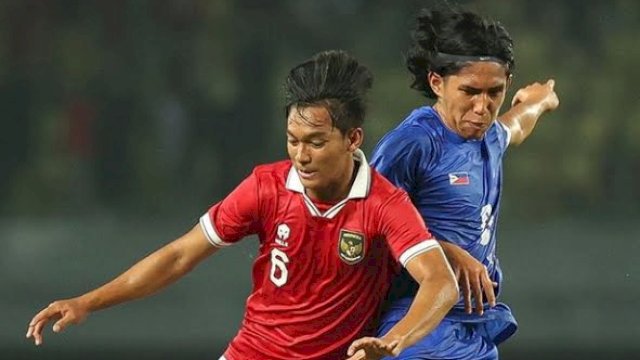 Skuad Timnas Indonesia U-19 menghadapi Timnas Filipina U-19 di match keempat Grup A, Piala AFF U-19. (Foto: PSSI) 