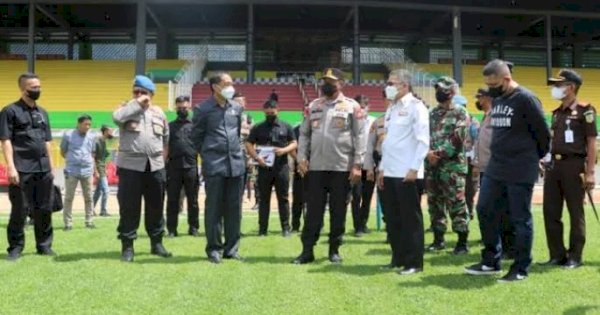 Ribuan Personil Gabungan Disiapkan saat PSM Jamu Bali United