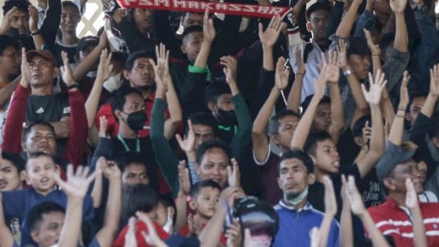 Ilustrasi suporter PSM Makassar. (foto: official PSM Makassar)