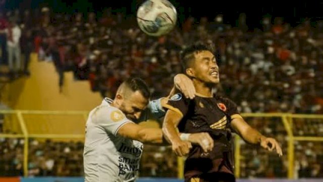 Dokumentasi pertandingan PSM Makassar versus Bali United di pekan kedua Liga 1 musim 2022-2023 di Stadion Bj Habibie, Parepare, Sulsel. (foto: Official Bali United)