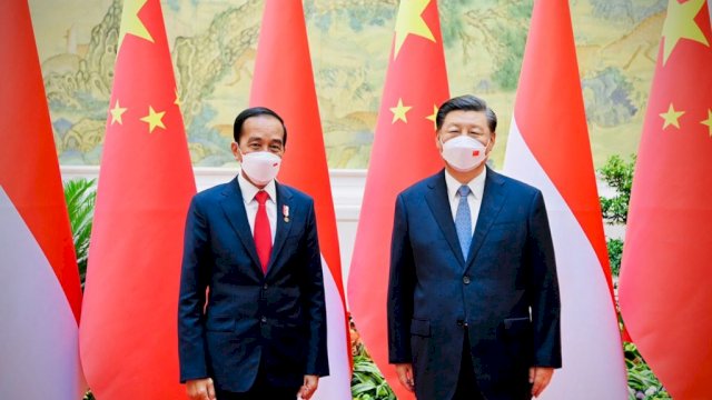 Presiden Joko Widodo telah melakukan pertemuan bilateral dengan Presiden China Xi Jinping dan Perdana Menteri RRT (Premier) Li Keqiang, di Beijing pada Selasa (26/07/2022) waktu setempat. (Foto: Biro Pers Setpres) 