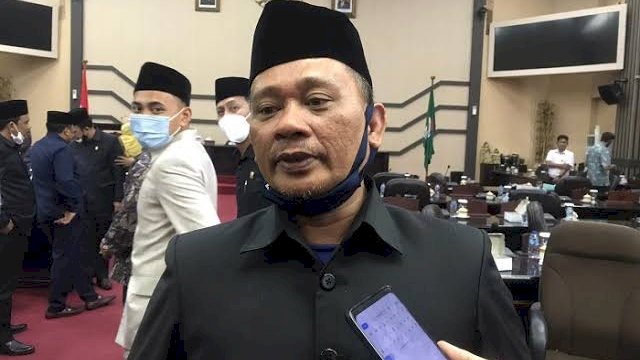 Ketua Badan Pemenangan Pemilu Perindo Makassar, Syamsuddin Raga. 