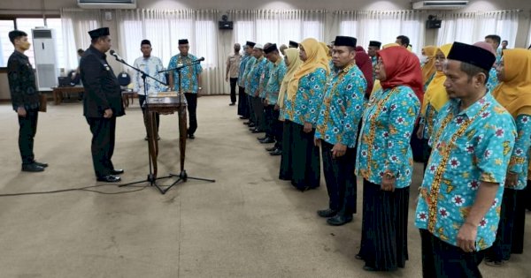 Pesan Bupati Maros Kepada 37 Kepala Sekolah yang Baru Dilantik