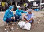 PKK Sulsel Bersihkan Pantai Beba Takalar Bersama Dinas Kelautan Sulsel