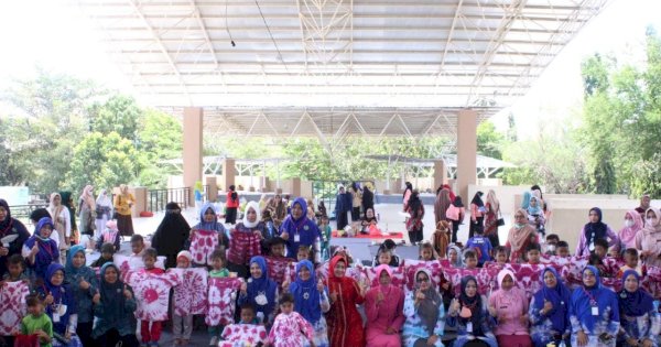 Ratusan Murid TK Ikuti Lomba Membatik &#8220;Siborita&#8221; Meriahkan Semarak HUT RI ke-77