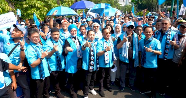 Ini Pesan Anis Matta Saat Memimpin Pendaftaran Partai Gelora Indonesia Ke KPU RI