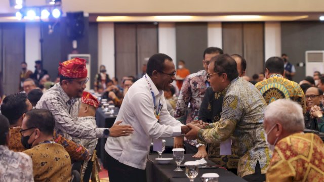 Rapat Kerja Nasional (Rakernas) APEKSI XV memutuskan kota Makassar sebagai tuan rumah APEKSI XVI 2023 mendatang. (Sumber: Kominfo Makassar)