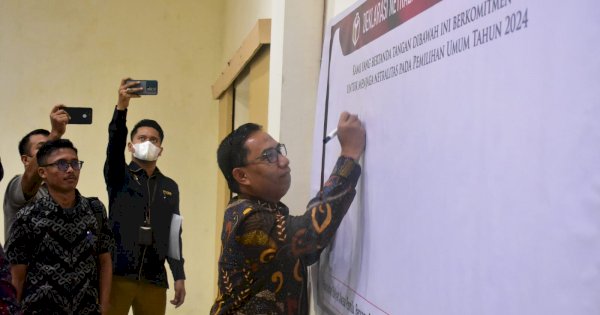 Wabup Takalar Deklarasikan Netralitas ASN saat Pemilu 2024