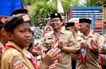 Peringatan HUT Pramuka ke-61, Ini Pesan Wabub Suaib