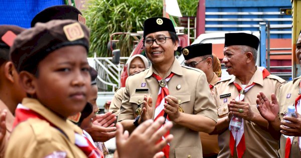 Peringatan HUT Pramuka ke-61, Ini Pesan Wabub Suaib