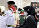 Berhalangan Hadir di Pengukuhan, Fatmawati Rusdi Gantikan Posisi Orang Tua Capaska