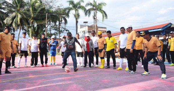 Disponsori Muhammad Fauzi Berikut Daftar Juara Turnamen Futsal Antar SKPD Pemda Lutra