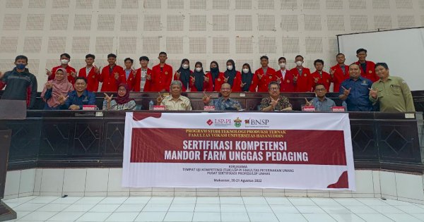 Fakultas Vokasi Unhas Gelar Sertifikasi Kompetensi untuk Mahasiswa