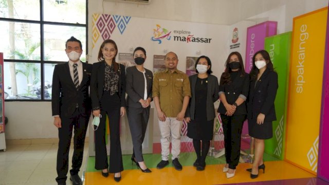 Dinas Pariwisata Kota Makassar menerima kunjungan dan perkenalan Swiss-Bel Hotel Internasional di Kantor Kantor Dinas Pariwisata Jalan Urip Sumoharjo, pada Selasa (23/8/2022).