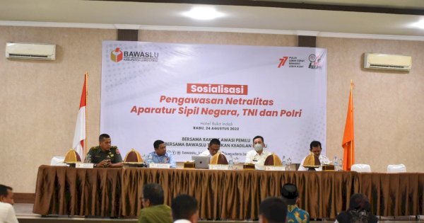 Sekda Luwu Utara Harap ASN Tak Lagi Sumbang Pelanggaran pada Pemilu 2024