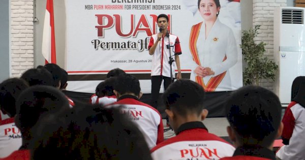 Relawan Permata Hatiku Makassar Deklarasikan Puan Maharani Calon Presiden 2024