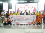 Dispora Makassar Juara 5 Tingkat Nasional di Festival Olahraga Tradisional 2022