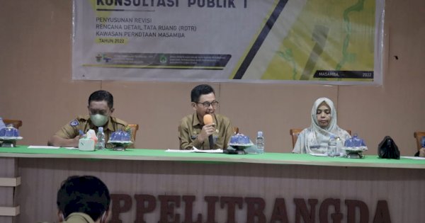 Revisi RDTR Kawasan Masamba, Sekda Minta Zonasi Wilayah Rawan Bencana Dipertegas
