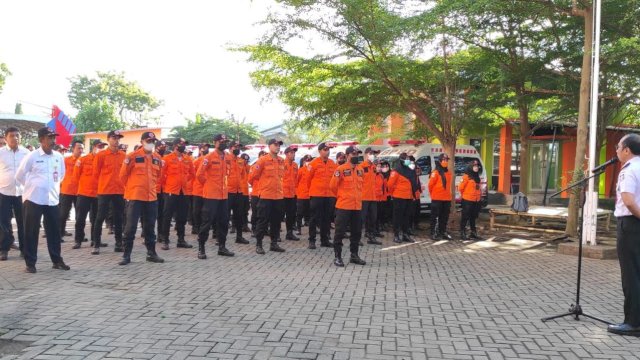 BPBD Makassar Lepas 71 Laskar Pelangi di Lorong Wisata 