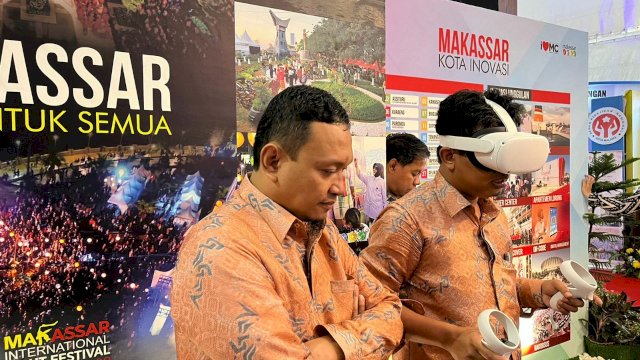 Hadir Di APEKSI Padang, Petualangan Metaverse Hanya Ada di Booth Makassar