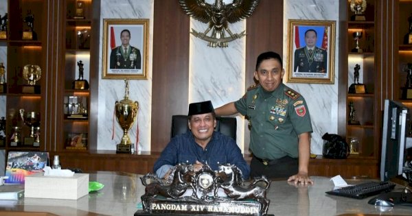 Nurdin Halid dan Panglimat Ta Diskusi Masa Depan Sulsel di Makassar