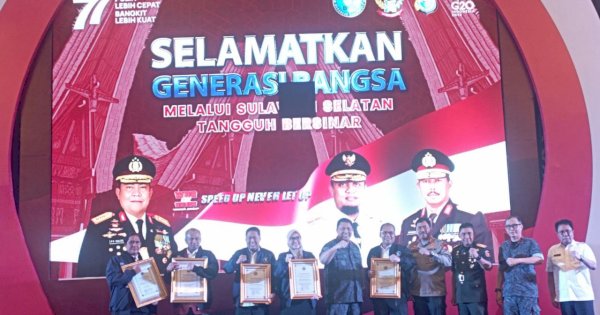 Berantas Narkoba, BNN dan Polda Inisiasi Deklarasi Sulawesi Selatan Tangguh Bersinar