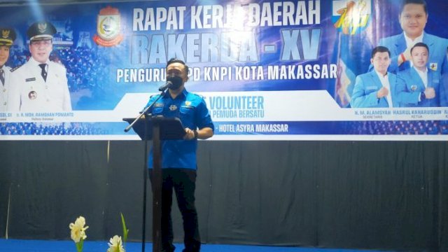 Rakerda KNPI, Dispora Makassar Harap Program Sesuai Visi Misi Pemkot