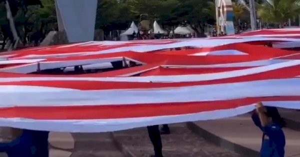 Danny Ungkap Makna Pembentangan Bendera Merah Putih Sepanjang 5 KM