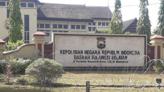 Ilustrasi Kantor Polda Sulsel.