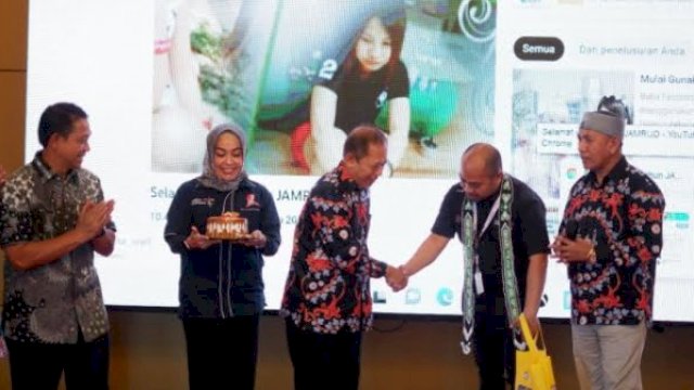 Kepala Dinas Pariwisata (Kadispar) Makassar, Muhammad Roem saat menghadiri acara Table Top yang dilaksanakan Dispora Balikpapan di Hotel Aston Makassar, Jumat (26/8/2022).